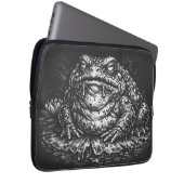 Haunted Toad Sigil door BurnsInHell Laptop Sleeve (Voorkant Rechts)