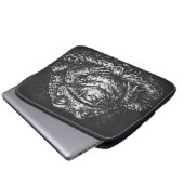 Haunted Toad Sigil door BurnsInHell Laptop Sleeve (Voorkant onderkant)
