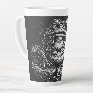 Haunted Toad Sigil door BurnsInHell Latte Mok