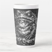 Haunted Toad Sigil door BurnsInHell Latte Mok (Voorkant)