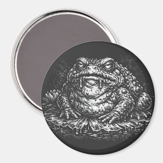 Haunted Toad Sigil door BurnsInHell Magneet (Voorkant / Achterkant)