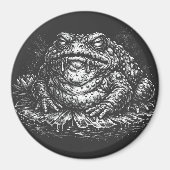 Haunted Toad Sigil door BurnsInHell Magneet (Voorkant)