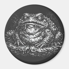 Haunted Toad Sigil door BurnsInHell Magneet
