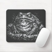 Haunted Toad Sigil door BurnsInHell Muismat (Met muis)