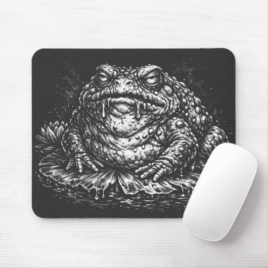 Haunted Toad Sigil door BurnsInHell Muismat (Met muis)