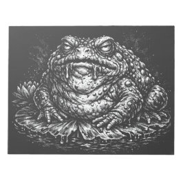 Haunted Toad Sigil door BurnsInHell Notitieblok