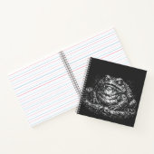 Haunted Toad Sigil door BurnsInHell Notitieboek (Binnen)