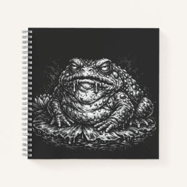 Haunted Toad Sigil door BurnsInHell Notitieboek