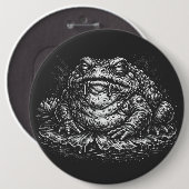 Haunted Toad Sigil door BurnsInHell Ronde Button 6,0 Cm (Voorkant /achterkant)