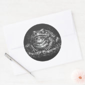 Haunted Toad Sigil door BurnsInHell Ronde Sticker (Envelop)