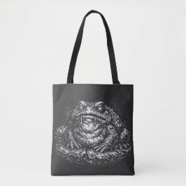 Haunted Toad Sigil door BurnsInHell Tote Bag