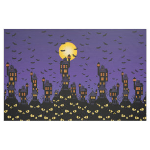 Haunted Town Stof