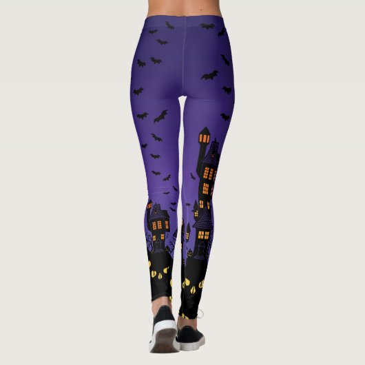 Haunted Village Leggings (Achterkant)
