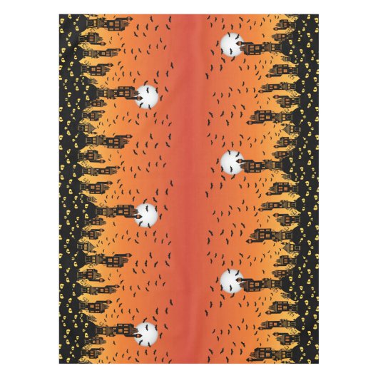 Haunted Village Tafelkleed (Voorkant)