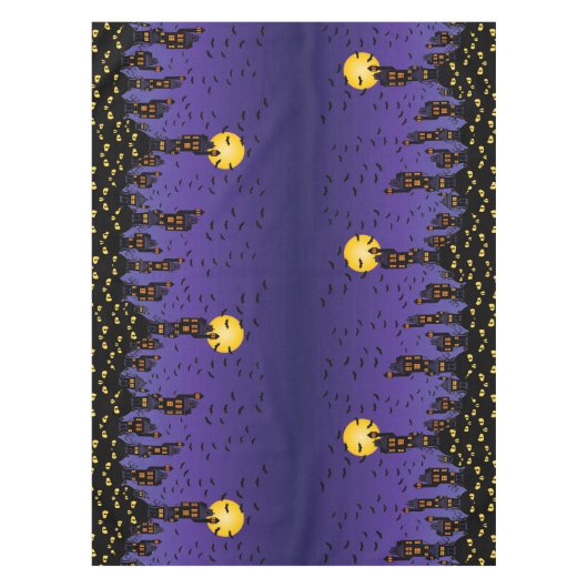 Haunted Village Tafelkleed (Voorkant)