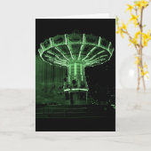 "Haunted" - Wenskaart Kaart (Gele Bloem)