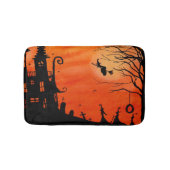 Haunted Witch House Badmat (Voorkant)