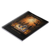 Haunted Yakitori Haven Spiral Photo Notebook Notitieboek (Linkerzijde)