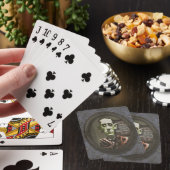 Haunted Zombie HP Lovecraft Plays Card Deck Pokerkaarten (Insitu)