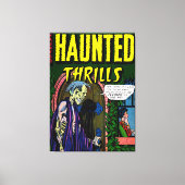Haunted Zombie Husband Horror  Comics Canvas Afdruk (Voorkant)