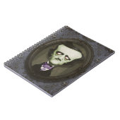 Haunted Zombie Poe-laptop Notitieboek (Linkerzijde)