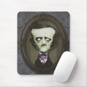 Haunted Zombie Poe Mousepad Muismat (Met muis)