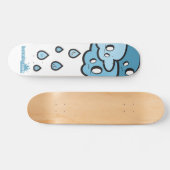 Haunted Zoo "Rain" Persoonlijk Skateboard (Horizontaal)