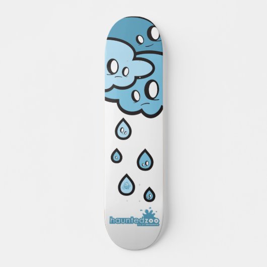 Haunted Zoo "Rain" Persoonlijk Skateboard (Voorkant)