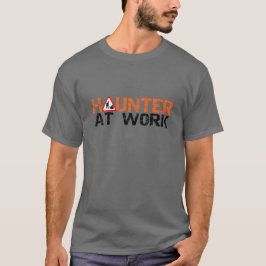 Haunter op het werk - Halloween Worker Werken T-shirt