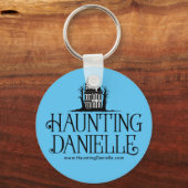 Haunting Danielle Sleutelhanger - Blue (Voorkant)