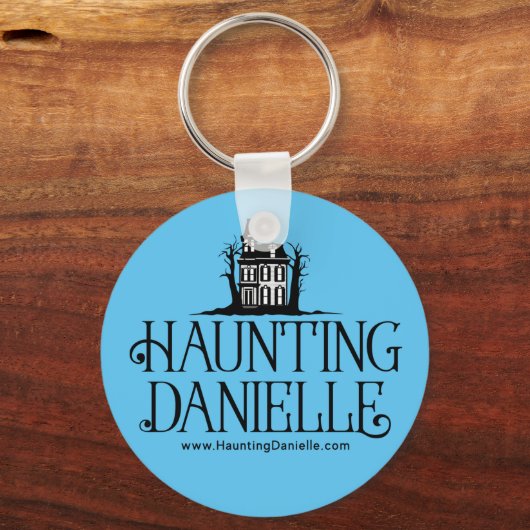 Haunting Danielle Sleutelhanger - Blue (Voorkant)