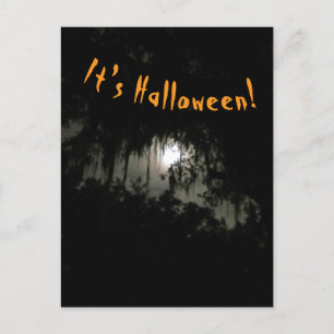 Haunting Dark Night Uitnodiging Briefkaart