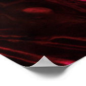 Haunting Dark Red Smoke of Distant Love on Wall Poster (Hoek)