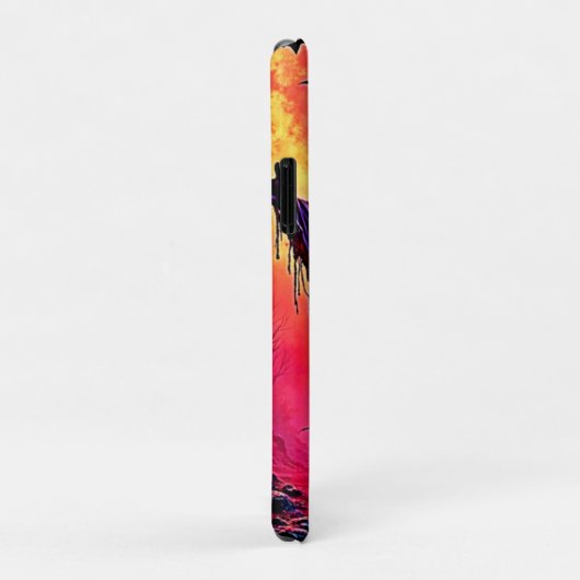 Haunting Demon Verhuld In Shadows Design Case-Mate iPhone Case (Achterkant/rechts)