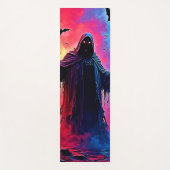 Haunting Demon Verhuld In Shadows Design Yogamat (Voorkant)