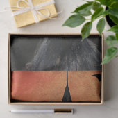 Haunting Fantasy Gothic Raven & Victorian Girl  Tissuepapier (Geschenk)