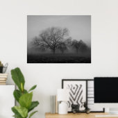 Haunting Fog Canvas Poster (Thuiskantoor)