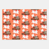 Haunting Halloween Wrappers Inpakpapier Vel (Voorkant 2)