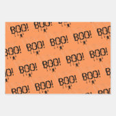 Haunting Halloween Wrappers Inpakpapier Vel (Voorkant)