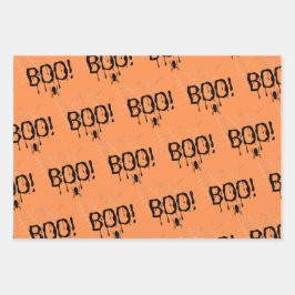 Haunting Halloween Wrappers Inpakpapier Vel