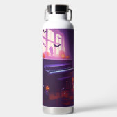 Haunting Harmonies: Halloween Waterfles (Voorkant)