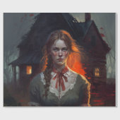 Haunting house cadeaupapier (Vlak)