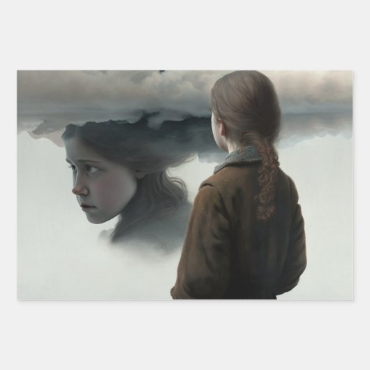 Haunting house inpakpapier vel (Voorkant 2)