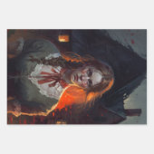 Haunting house inpakpapier vel (Voorkant)