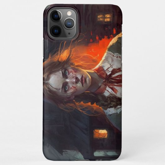 Haunting house iPhone hoesje (Achterkant)