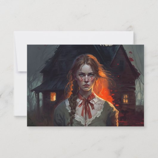 Haunting house kaart (Voorkant)