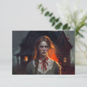 Haunting house kaart (Staand voorkant)