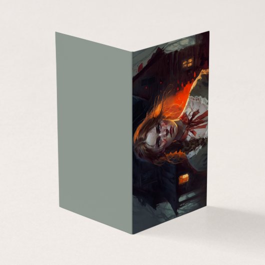 Haunting house kaart (Buitenkant)