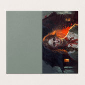 Haunting house kaart (Buitenkant ongevouwen)