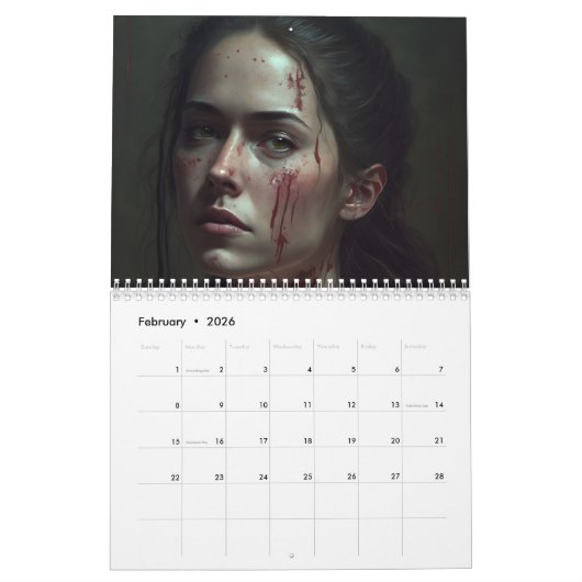 Haunting house kalender (Feb 2026)